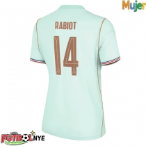 Camiseta Francia Adrien Rabiot #14 Visitante Equipación para mujer Mundial 2026 manga corta